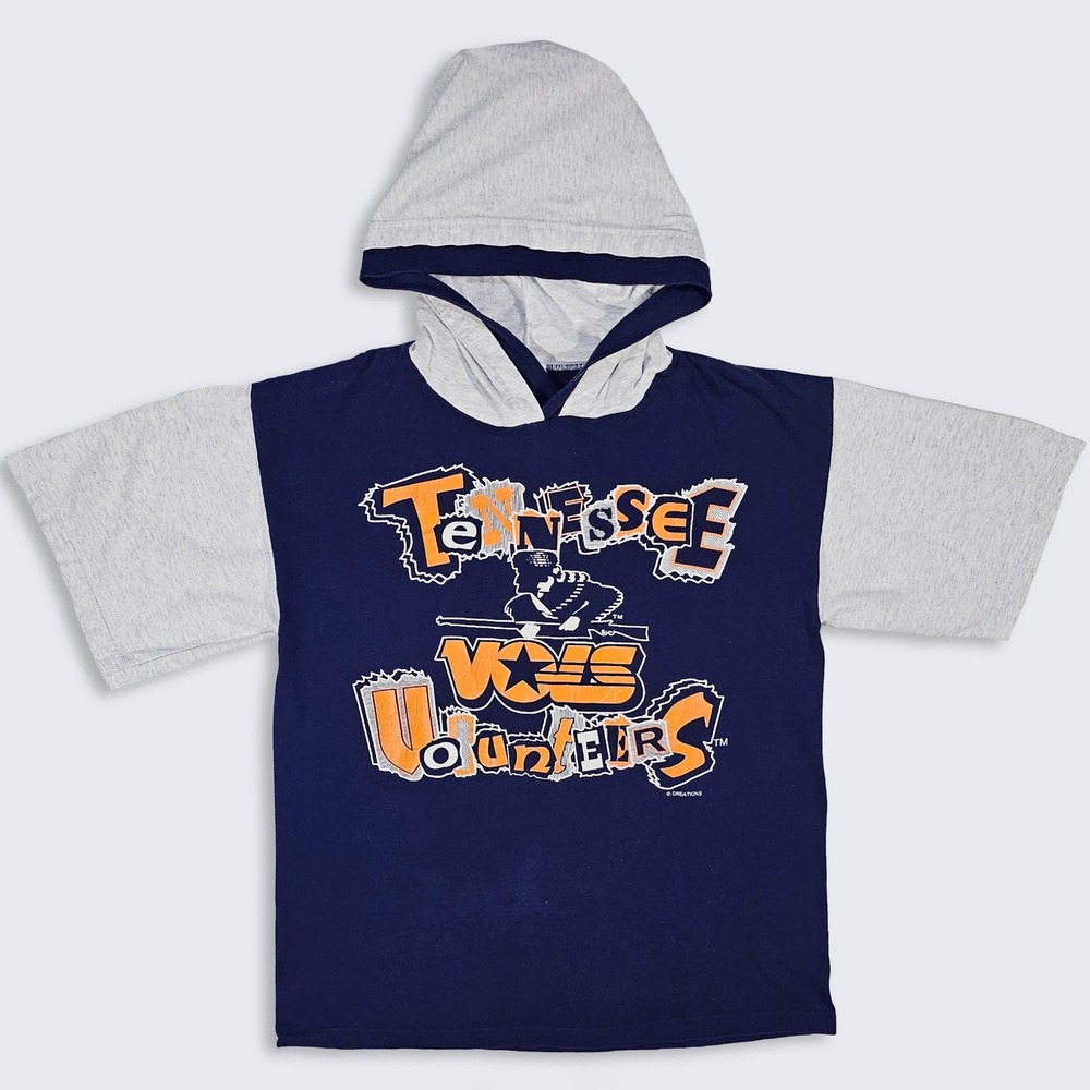 Tennessee Volunteers Vintage 90s Graphic Hoodie T-Shirt
